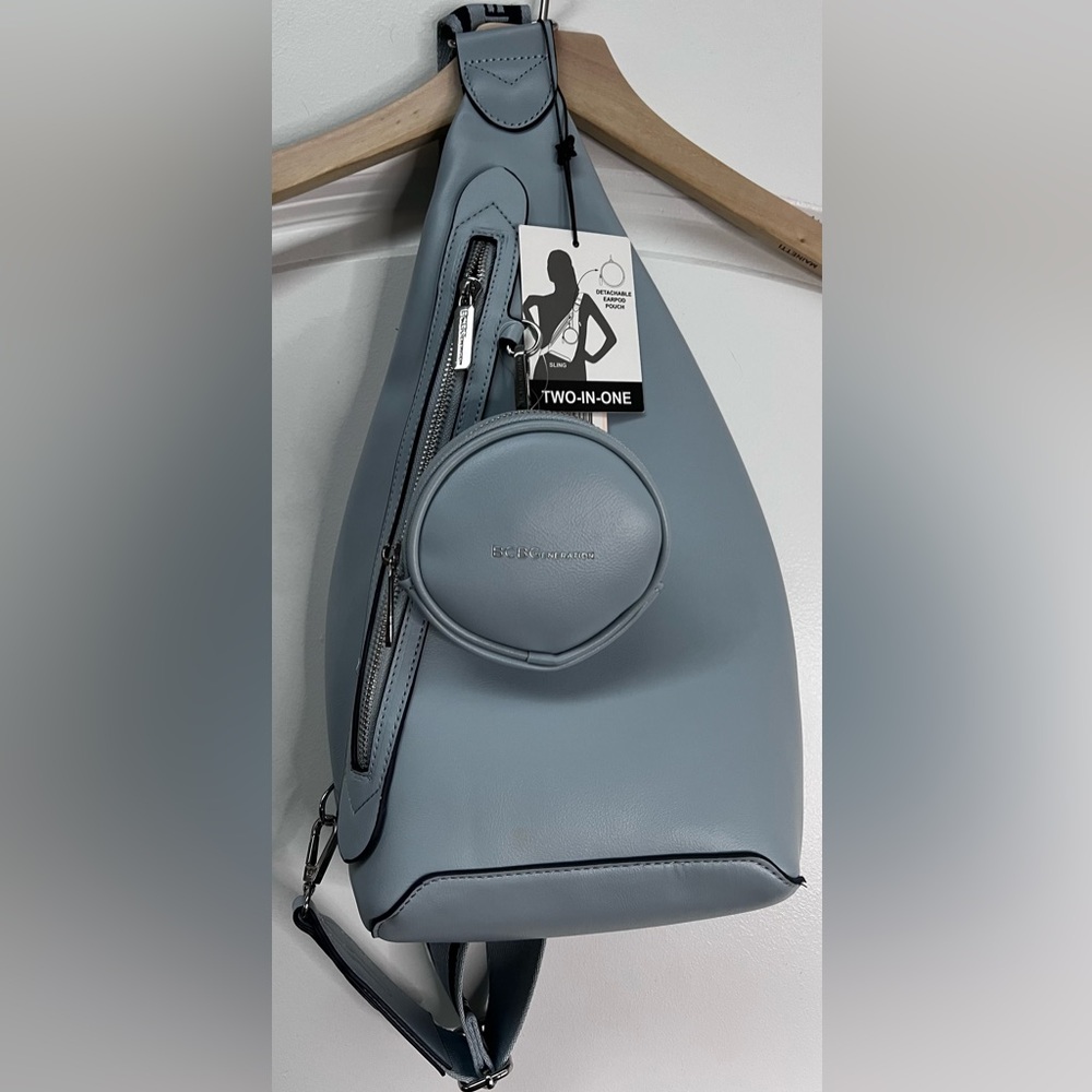 NWT BCBG Sling Bag, Baby Blue